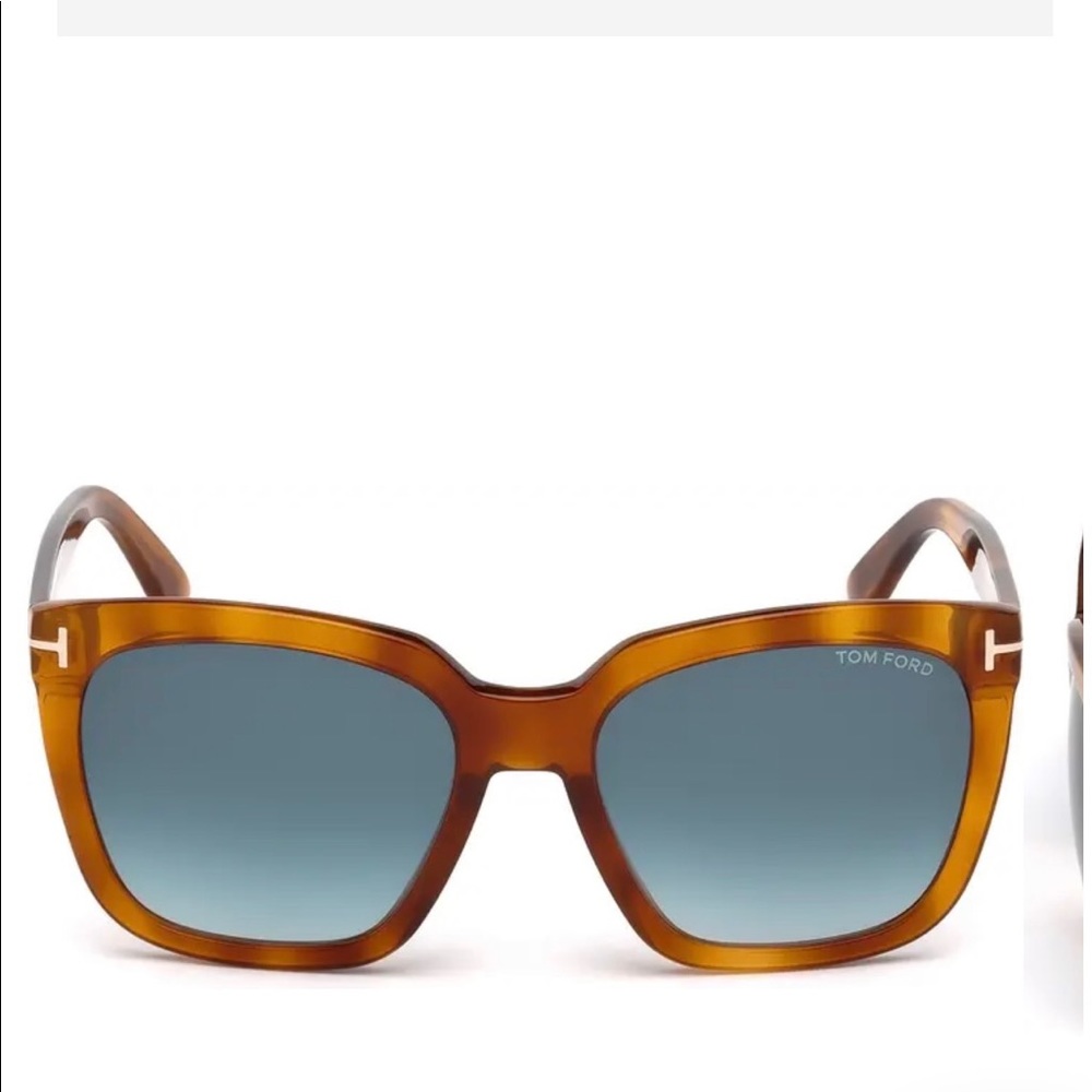 Tom Ford 55mm Gradient Square Sunglasses